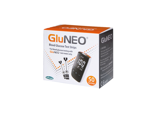 Testni lističi za merilnik krvnega sladkorja GluNEO